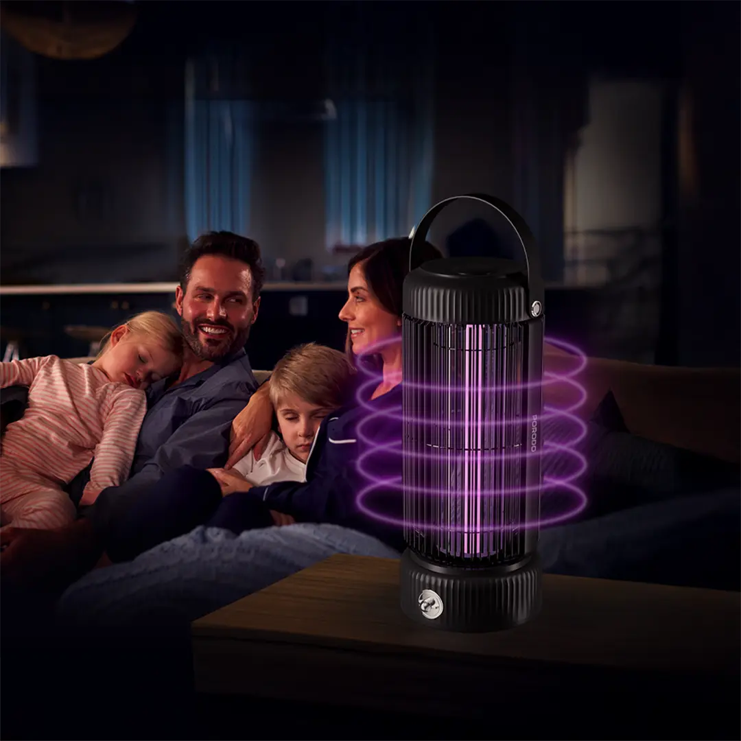 Porodo Lifestyle Portable Mosquito Zapper - Black